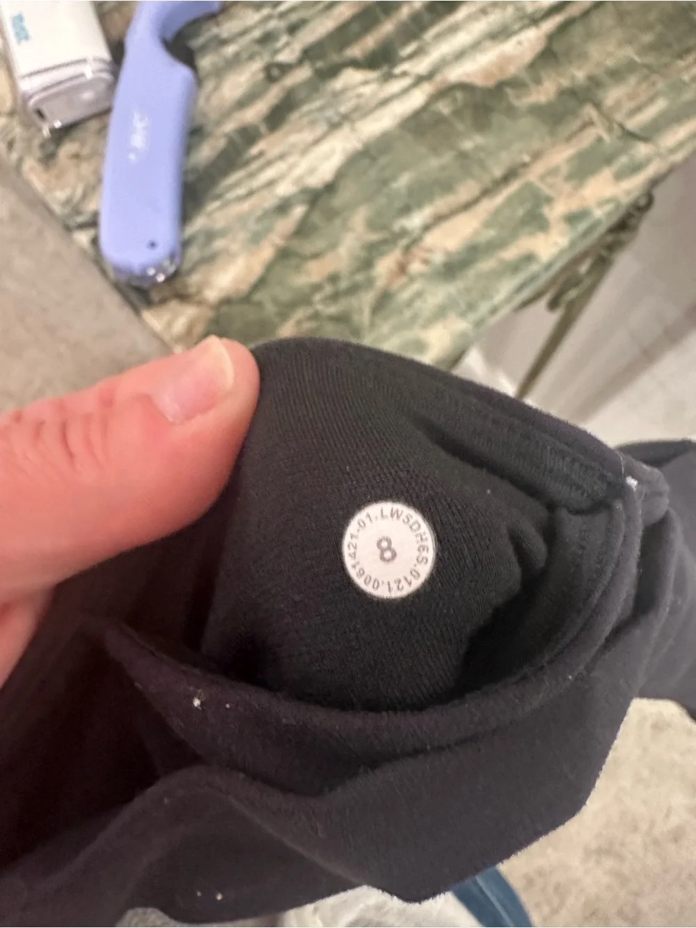 lululemon athletica Black Jogger Track Pants
